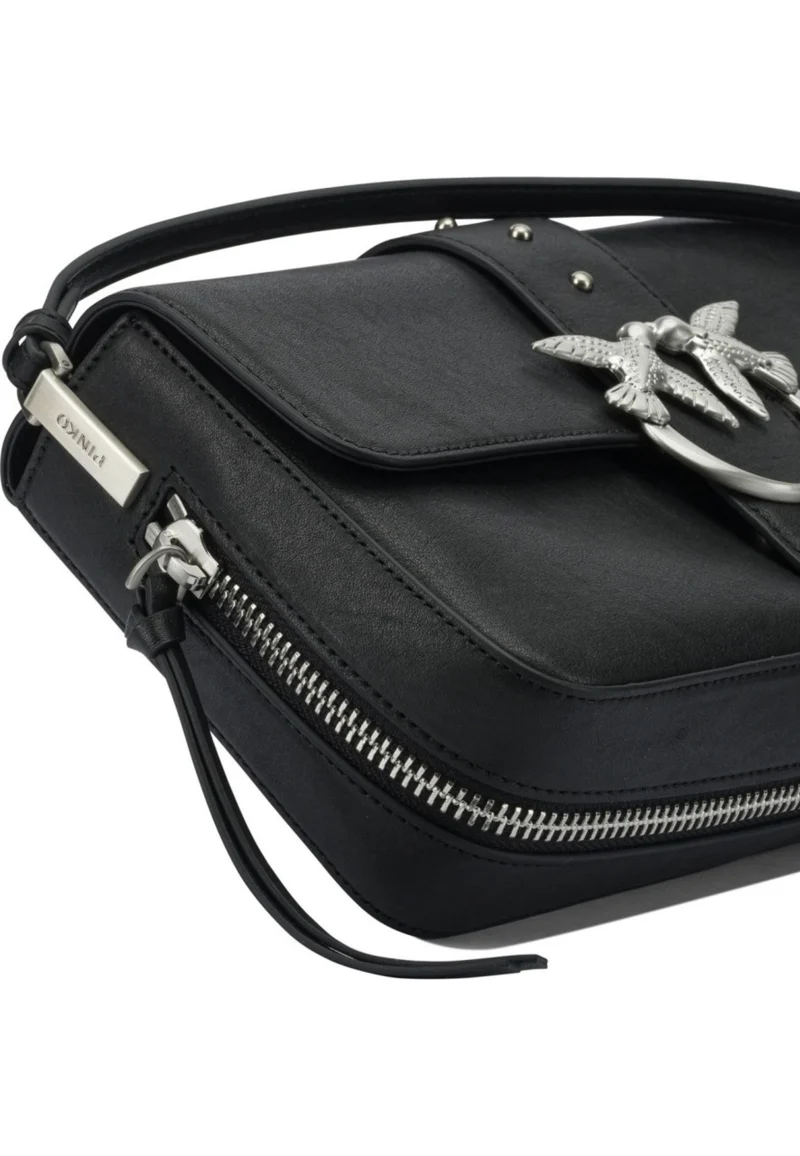 Pinko Sacs à main Love One Slouchy Zip Classic V Noir