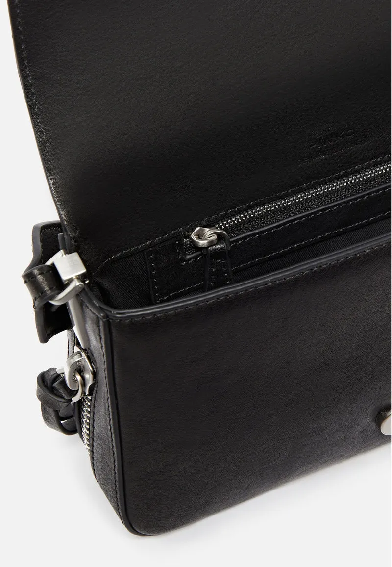 Pinko Sac Rabat Love One Slouchy Zip Mini Vite Noir