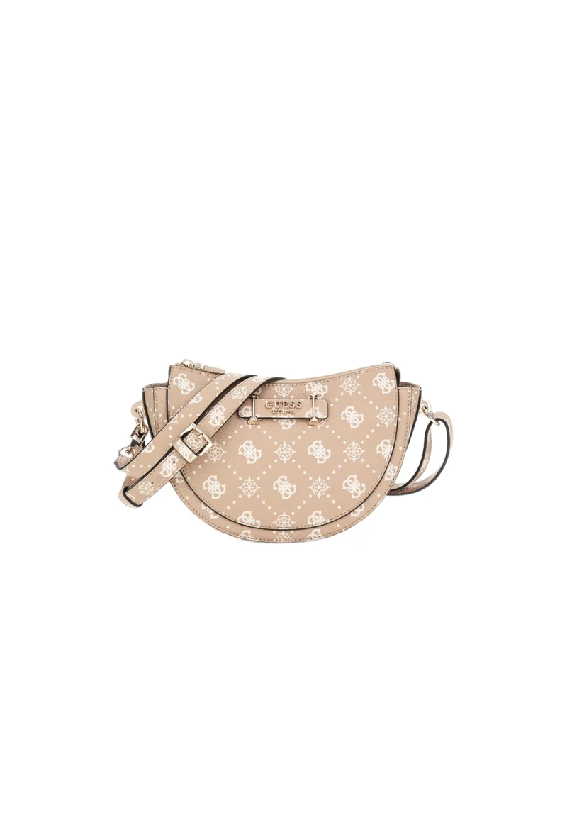Guess Sac Bandoulière Silia Girlfriend Sat Biscotti Logo
