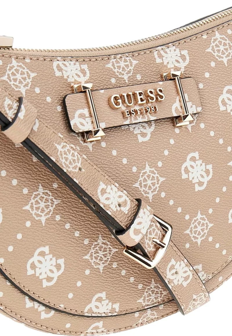 Guess Sac Bandoulière Silia Girlfriend Sat Biscotti Logo