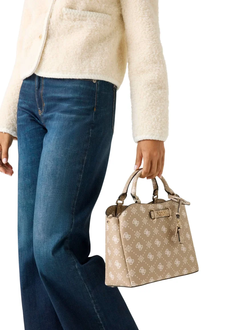 Guess Sac Bandoulière Silia Girlfriend Sat Biscotti Logo