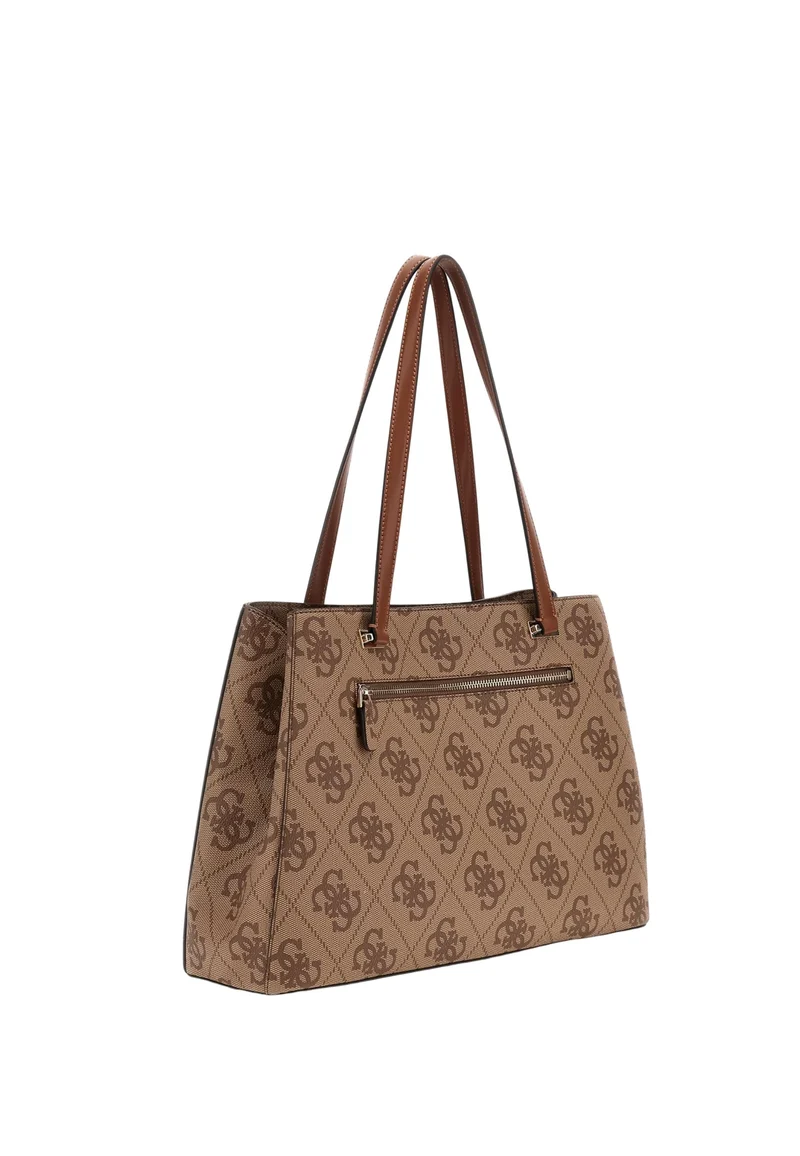 Guess Cabas Handbag Latte Logo