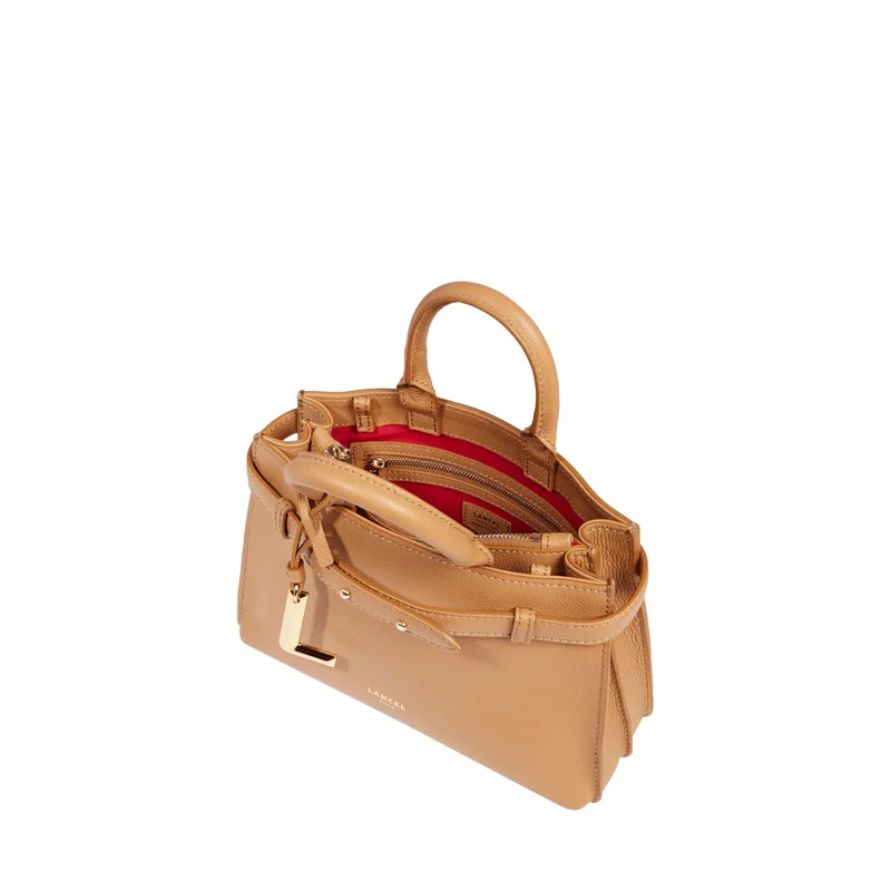 Lancel Sacs à main S Faubourg Camel Femme