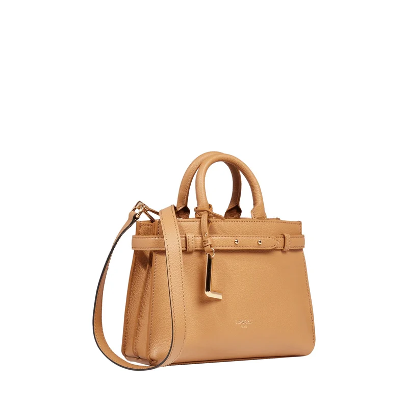 Lancel Sacs à main S Faubourg Camel Femme