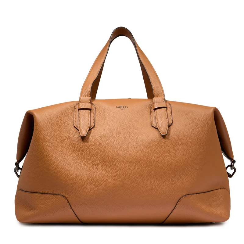 Lancel Sac voyage Charlie Camel