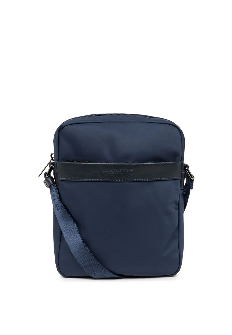 Lancaster Sacoche zippé Lancaster Bleu