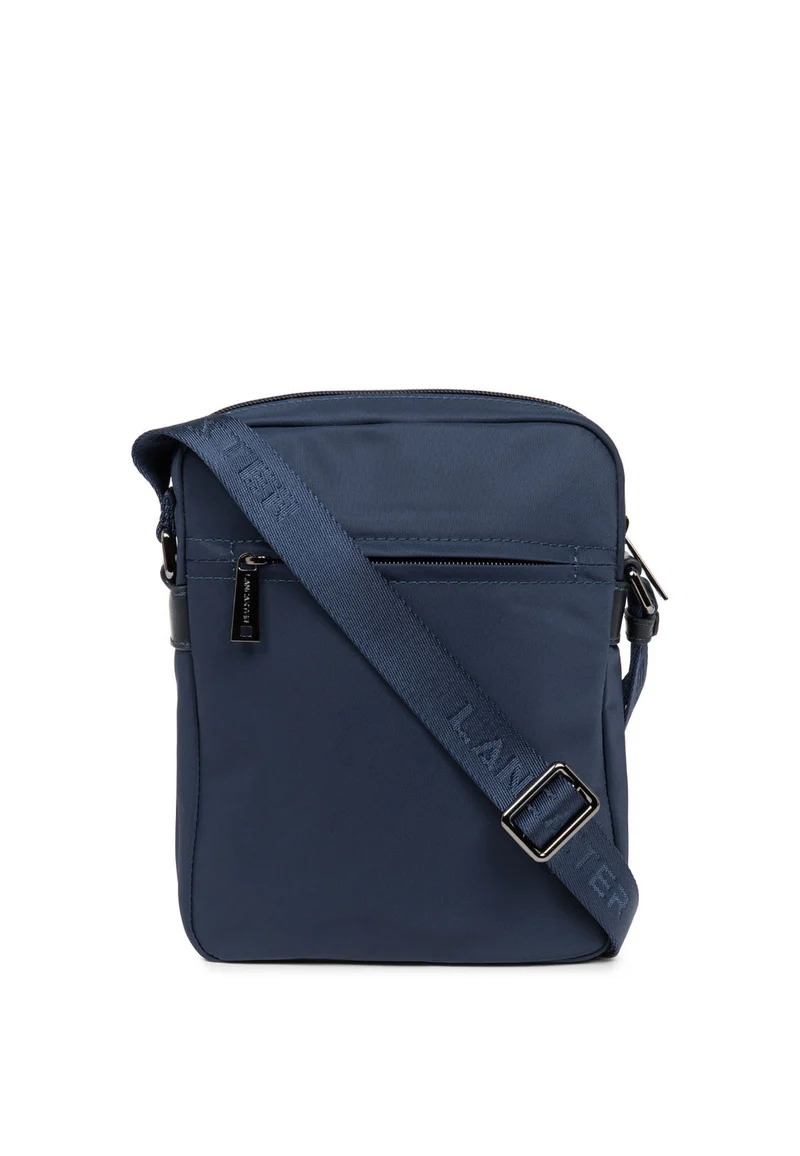Lancaster Sacoche zippé Lancaster Bleu