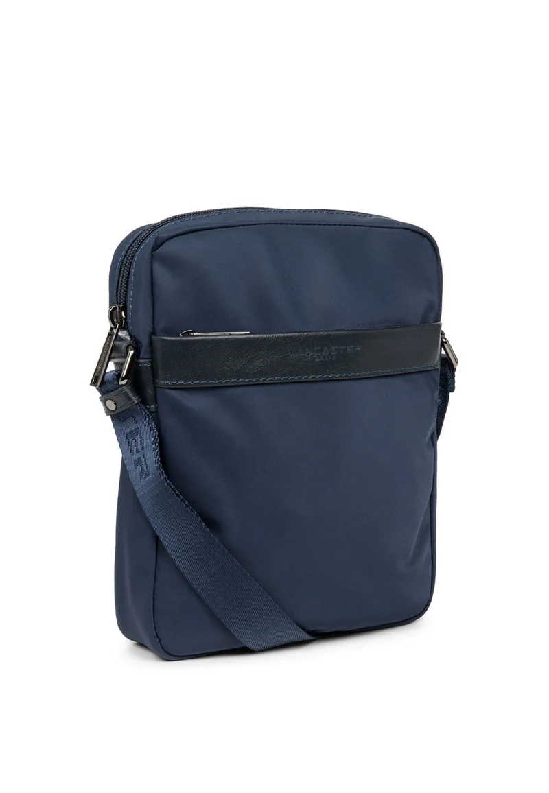 Lancaster Sacoche zippé Lancaster Bleu