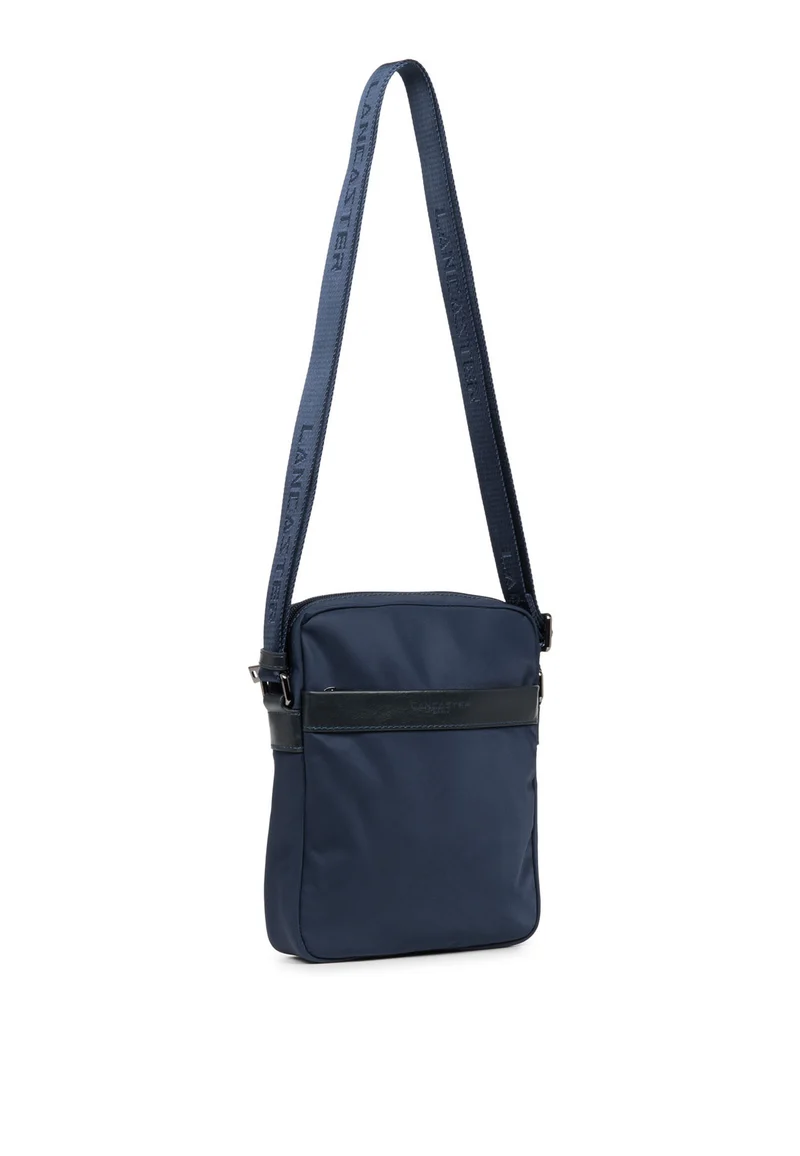 Lancaster Sacoche zippé Lancaster Bleu