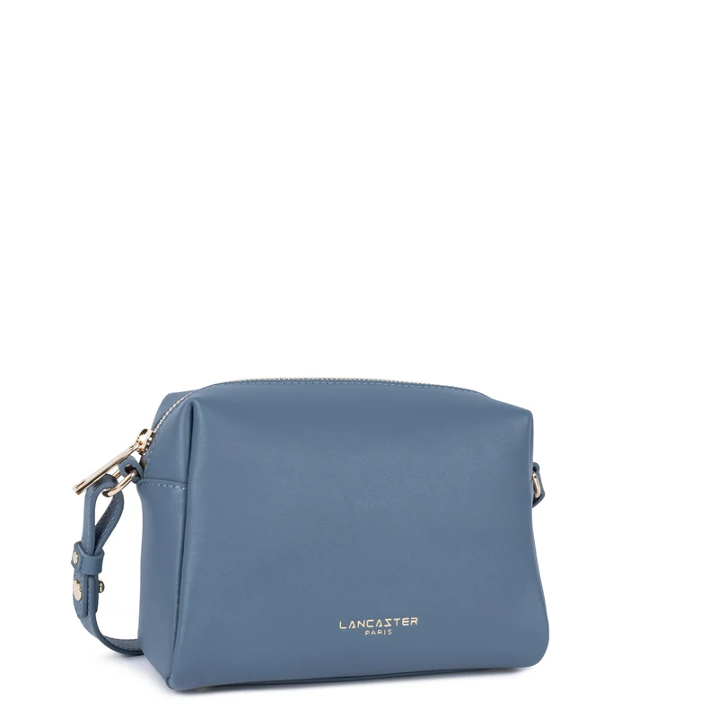 Lancaster Sac trotteur Zippé Donna Cube Bleu Jeans