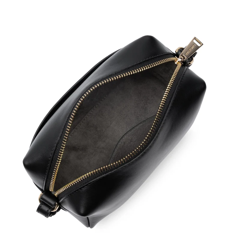 Lancaster Sac trotteur Zippé Donna Cube Noir