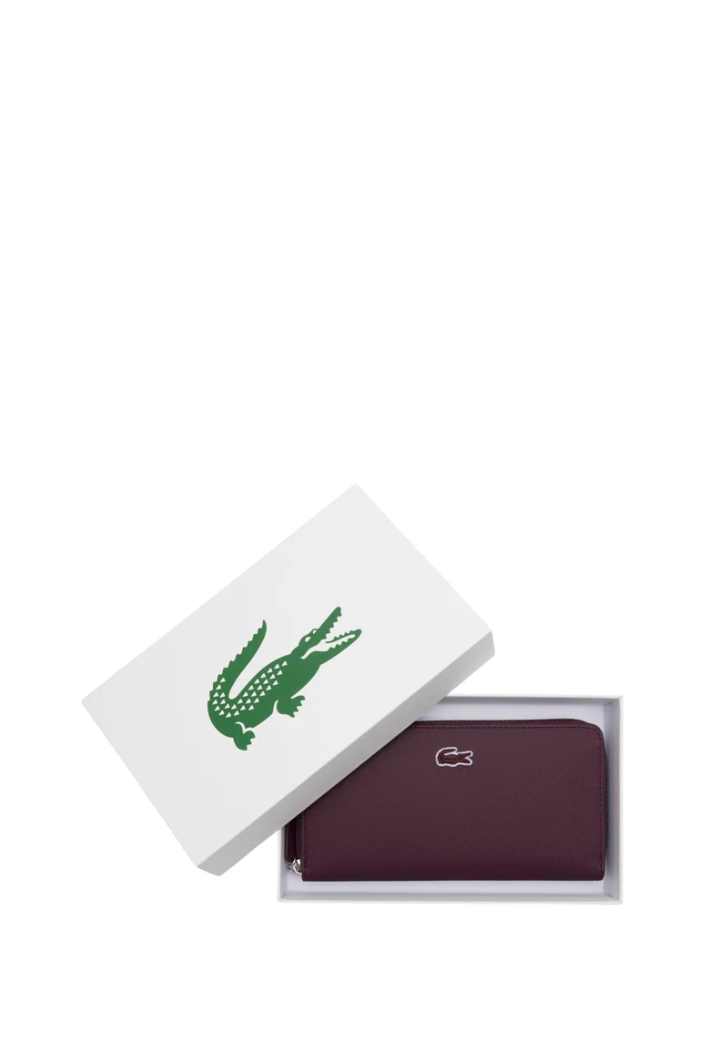 Lacoste Grand portefeuille zippé L.12.12 Concept Winetasting