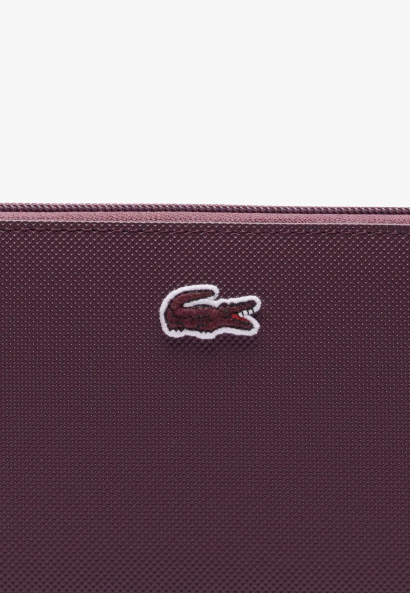 Lacoste Grand portefeuille zippé L.12.12 Concept Winetasting
