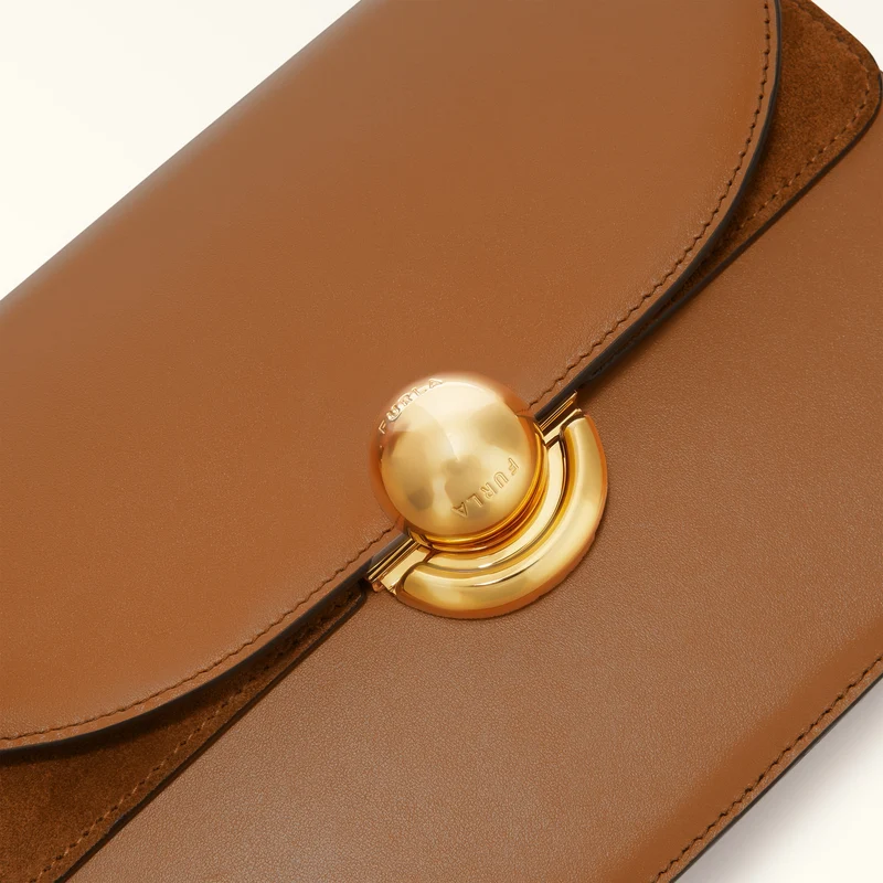 Furla Sac Bandoulière S Sfera Cuir Marron