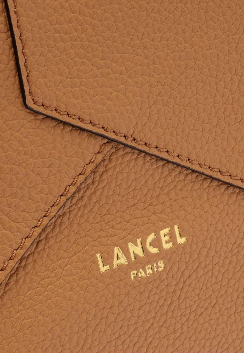 Lancel Cabas Enveloppe Camel Femme