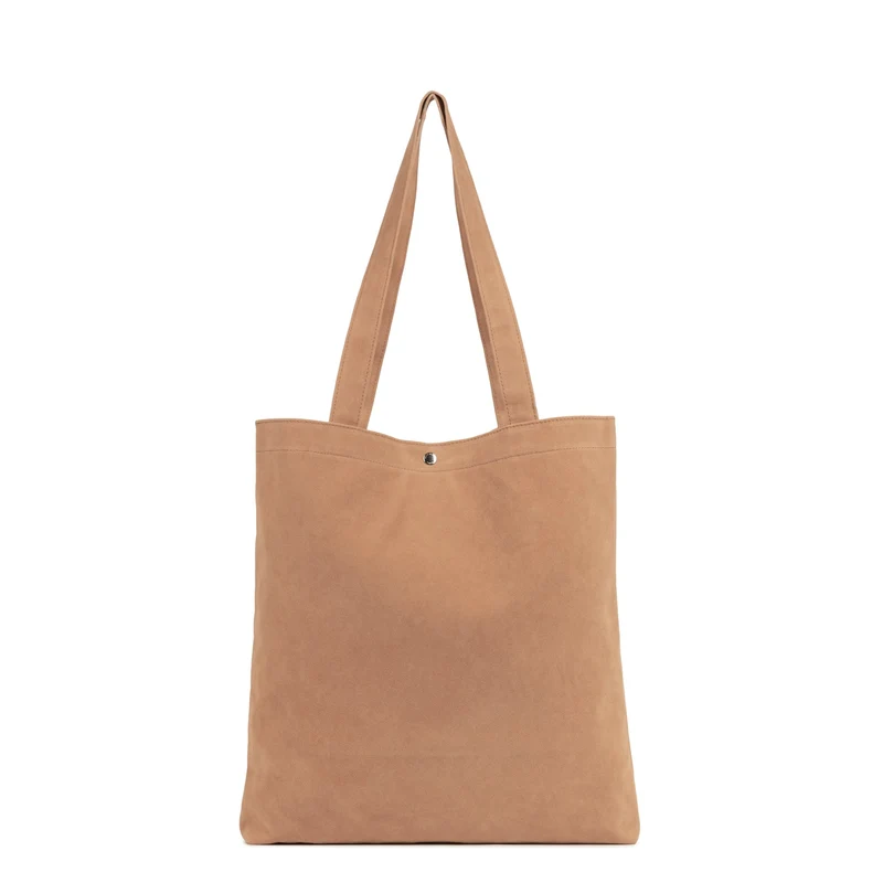 Lancaster Sac cabas épaule Avec Pression M Suédine KBA Moka