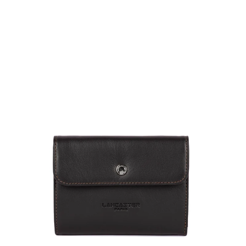 Lancaster Portefeuille Soft PM Noir/Marron