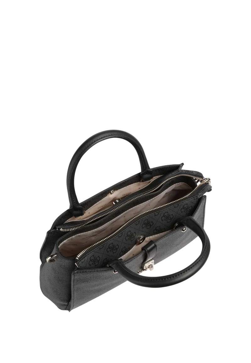 Guess Sacs à main Zamira Hobo Shoulder Coal Logo