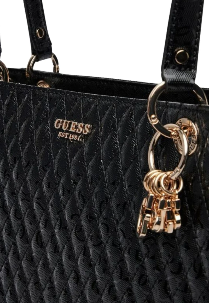Guess Sac Bandoulière Betula Satchel Black