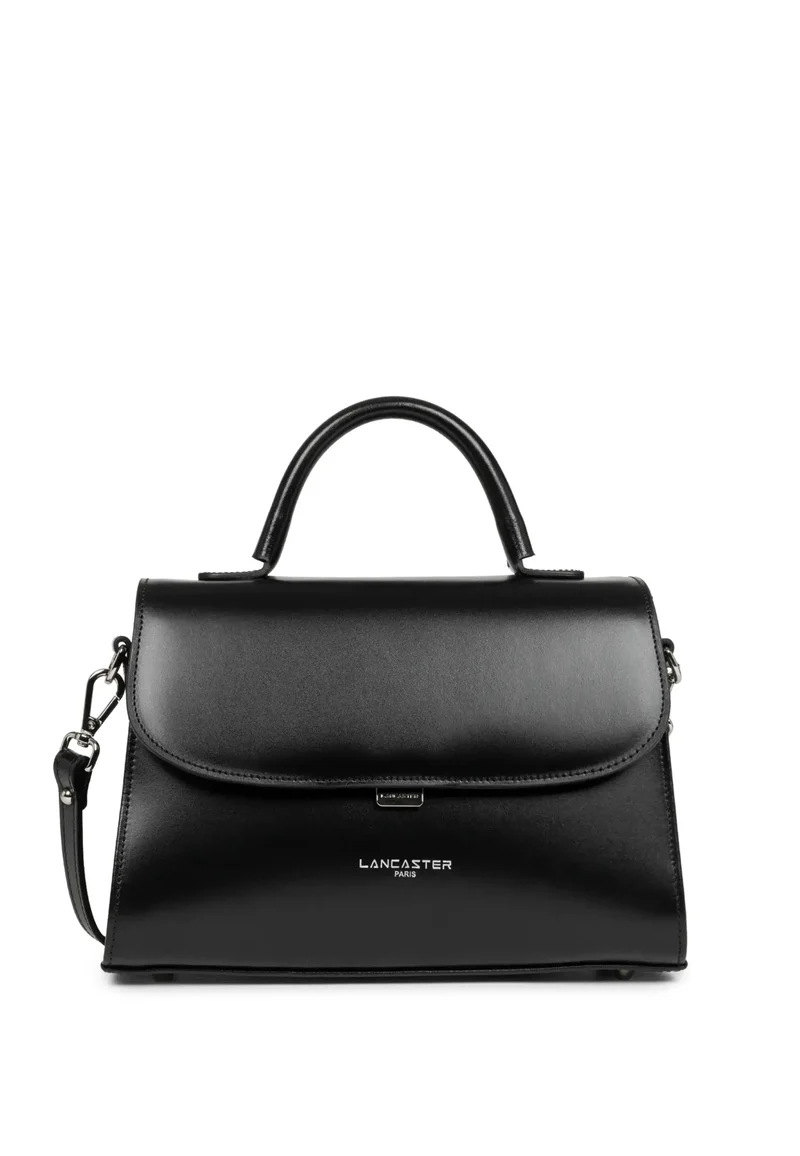 Lancaster Sac à rabat avec fermoir Suave even Noir