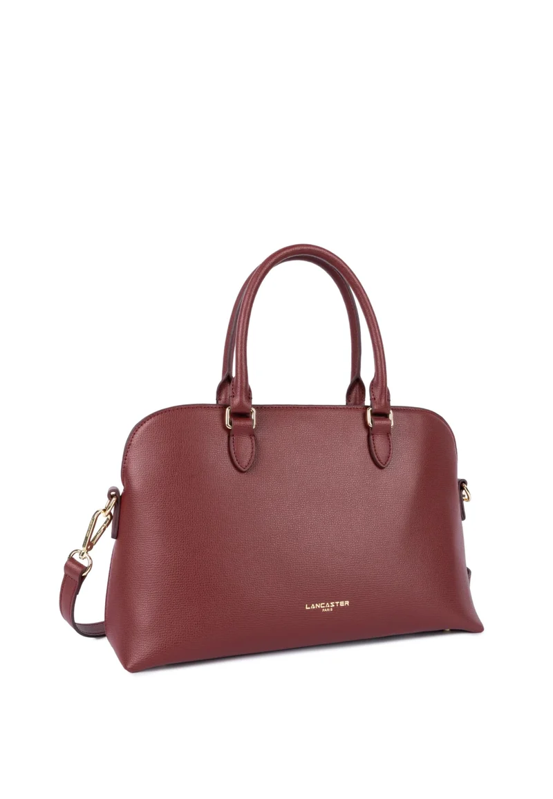Lancaster Sac demi lune Zippé Sierra Jia Bordeaux