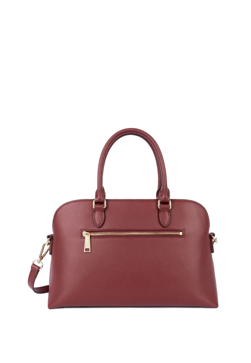 Lancaster Sac demi lune Zippé Sierra Jia Bordeaux
