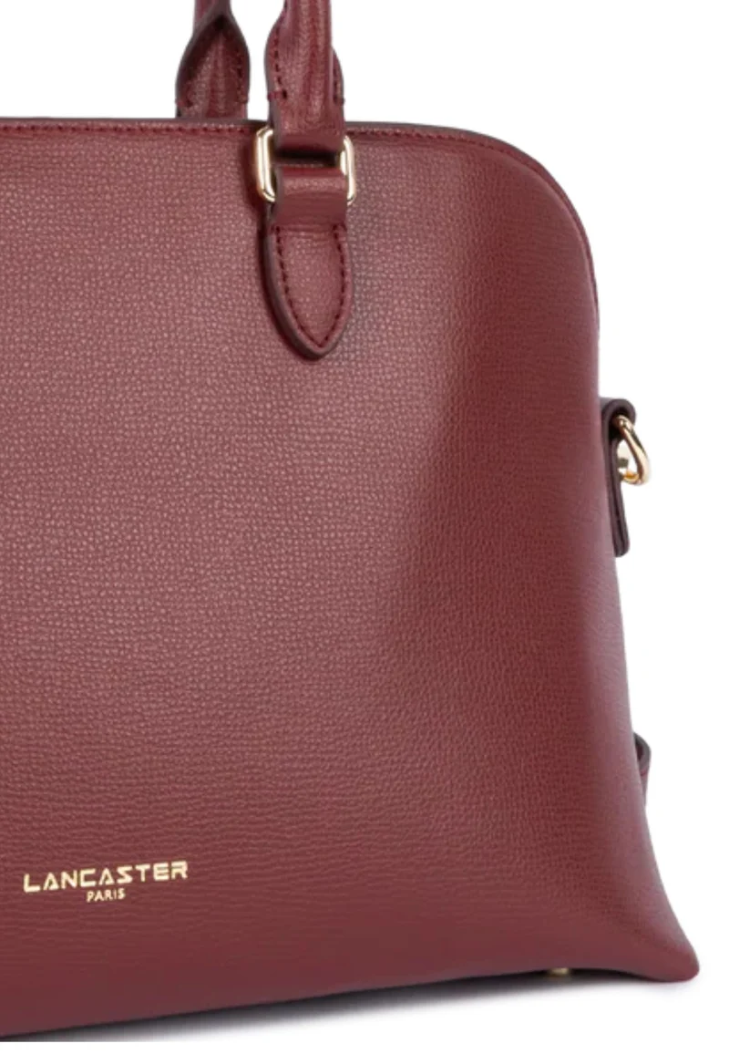 Lancaster Sac demi lune Zippé Sierra Jia Bordeaux