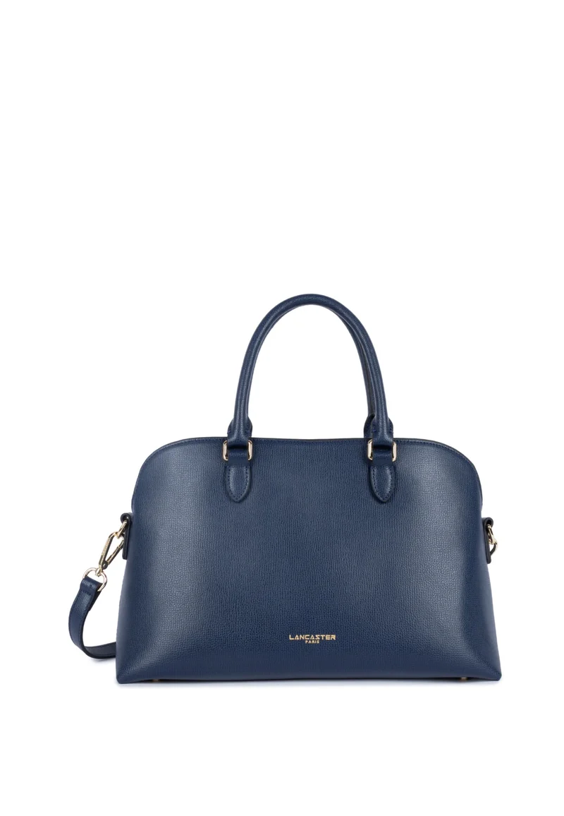 Lancaster Sac demi lune Zippé Sierra Jia Bleu Foncé