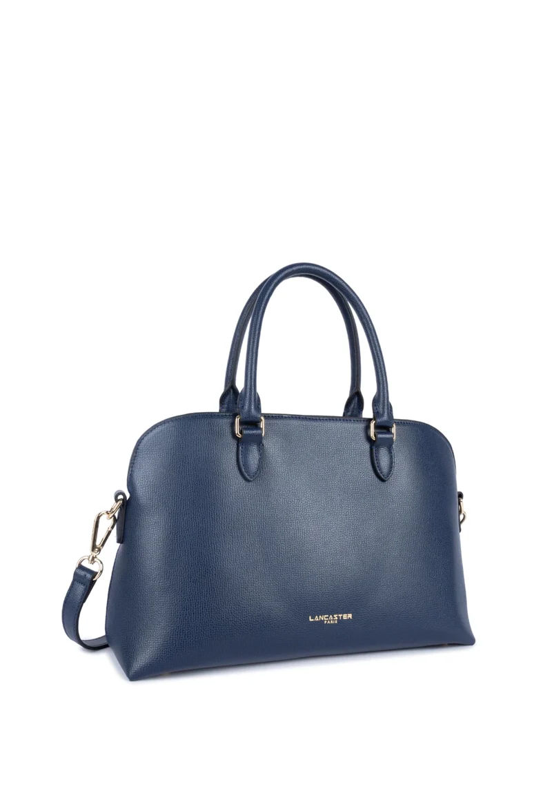 Lancaster Sac demi lune Zippé Sierra Jia Bleu Foncé