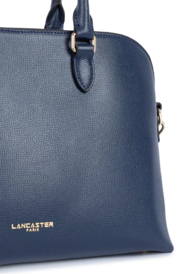 Lancaster Sac demi lune Zippé Sierra Jia Bleu Foncé