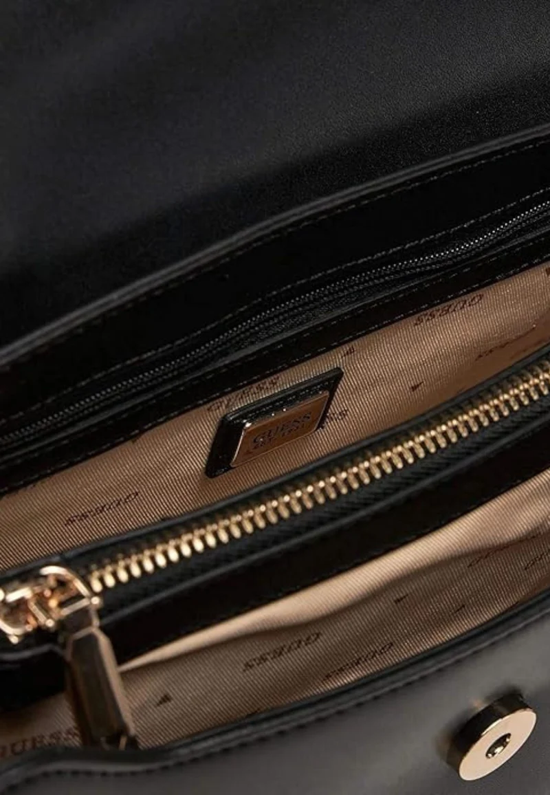 Guess Sac Bandoulière Eco Mietta Sml Socie Black