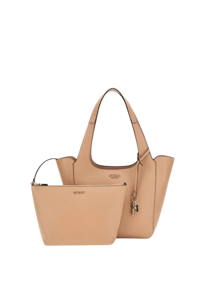 Guess Sac Bandoulière Anadela 3 Comp Satch Beige