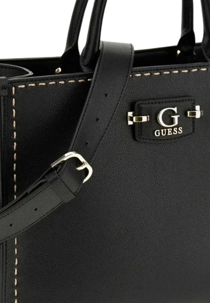 Guess Sac Bandoulière Anadela 3 Comp Satch Black