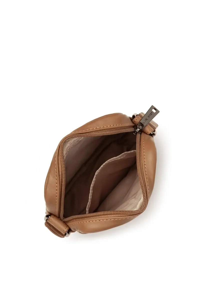 Lancaster Sacoche Cuir Soft Vintage Homme Camel