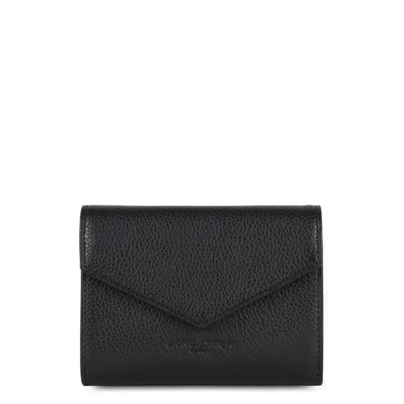 Lancaster Portefeuille Foulonné PM Noir
