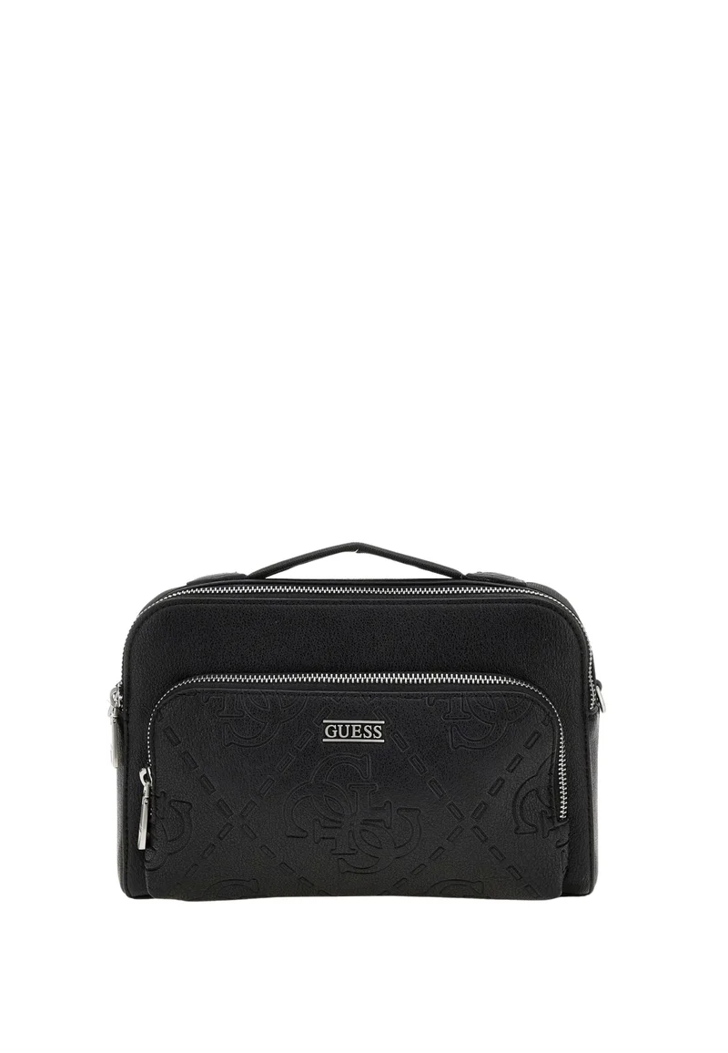 Guess Sac Bandoulière Boston Crossover Black