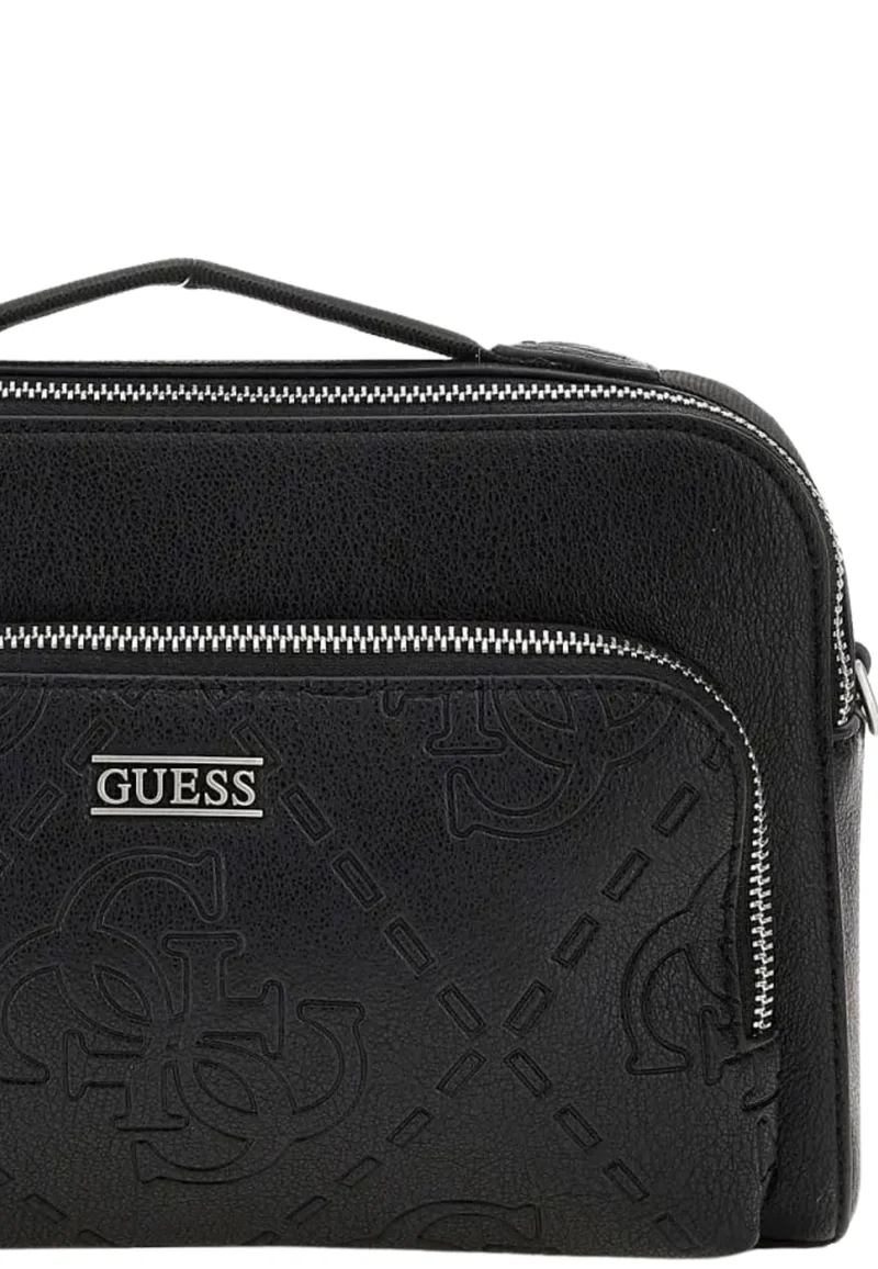 Guess Sac Bandoulière Boston Crossover Black