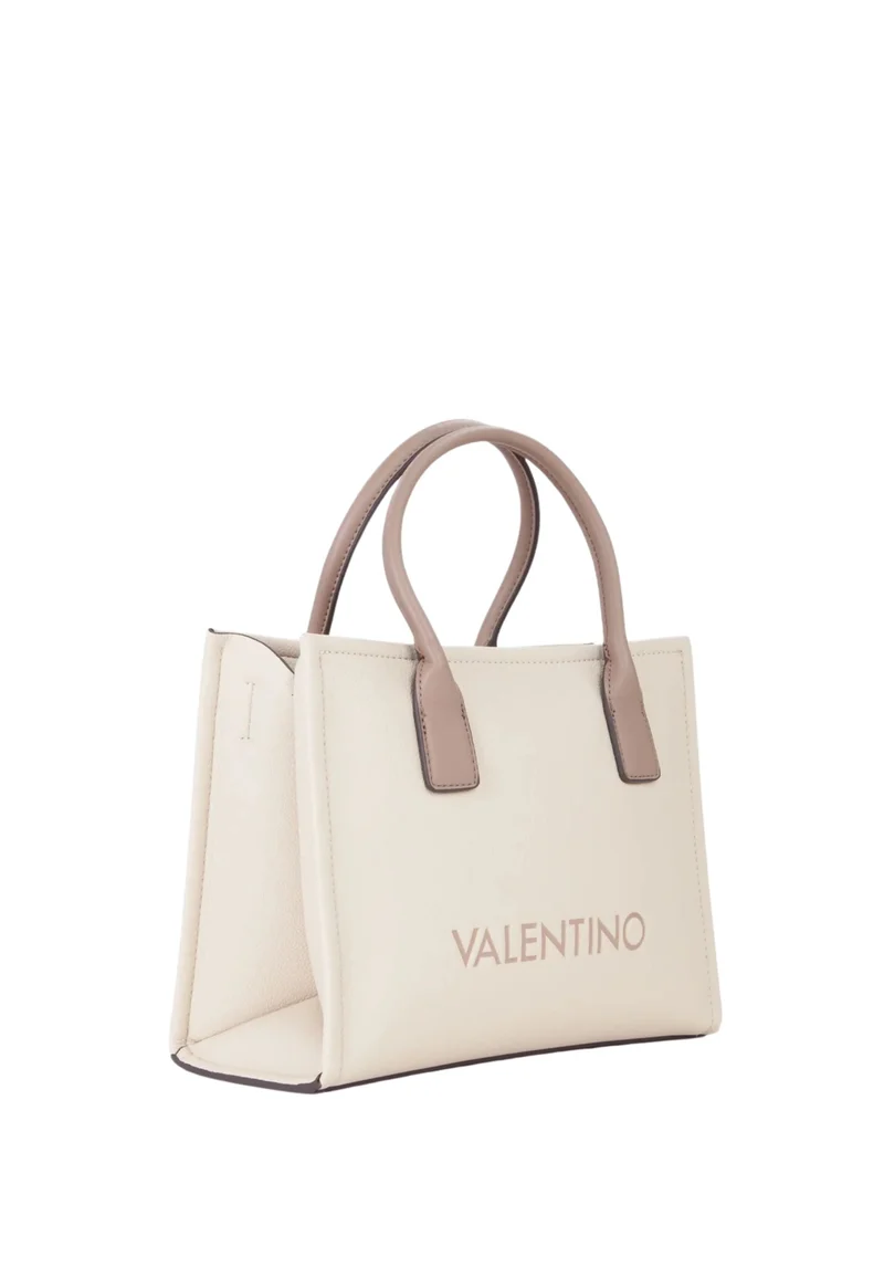 Valentino Sac Cabas Wilk Ecru/Taupe