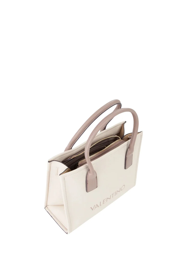 Valentino Sac Cabas Wilk Ecru/Taupe