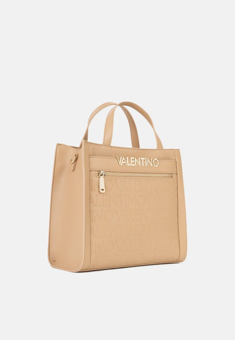 Valentino Sac Cabas Cora Beige Femme Beige