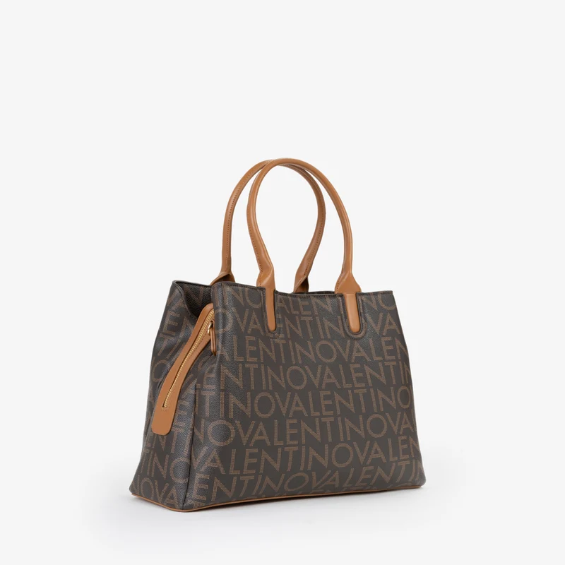 Valentino Porte Document Regina Re Marron Femme Moro/Naturale
