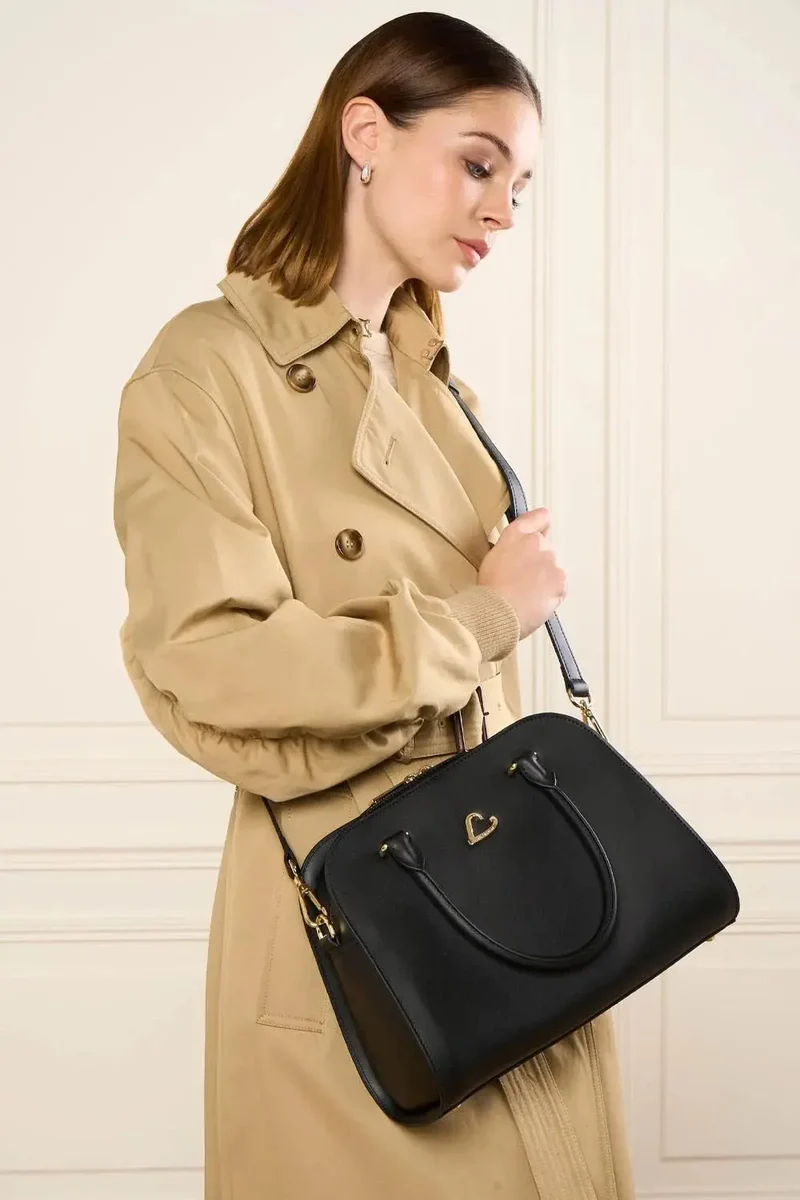 Lancaster Sac bugatti cuir City Philos Noir