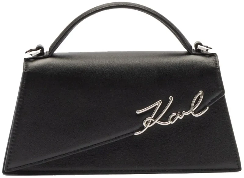 Karl Lagerfeld Bandoulière Essentials Noir/Nickel