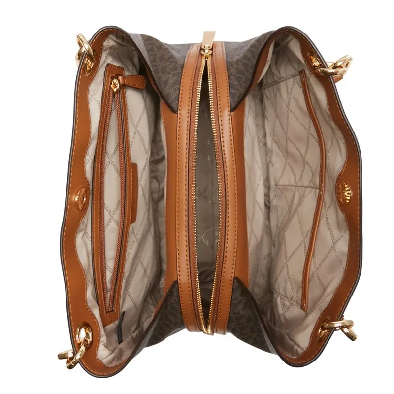 Michael Kors Sac Bandoulière Kensington Marron