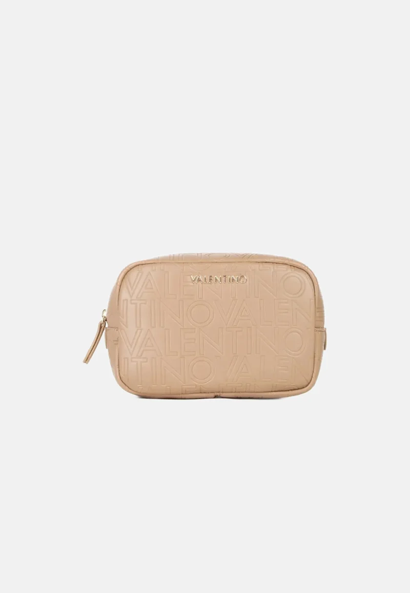 Valentino Trousse zippée Lio Re Beige