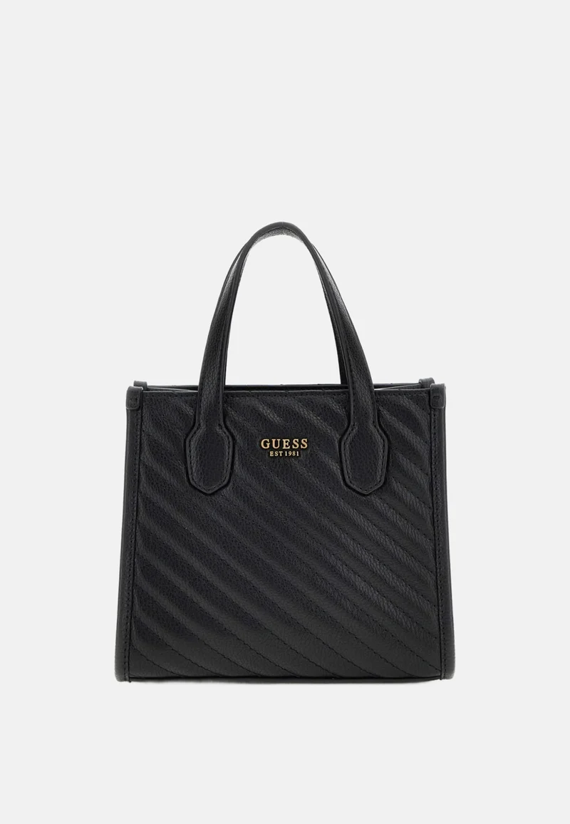 Guess Cabas Silvana 2 Comp Tote Black