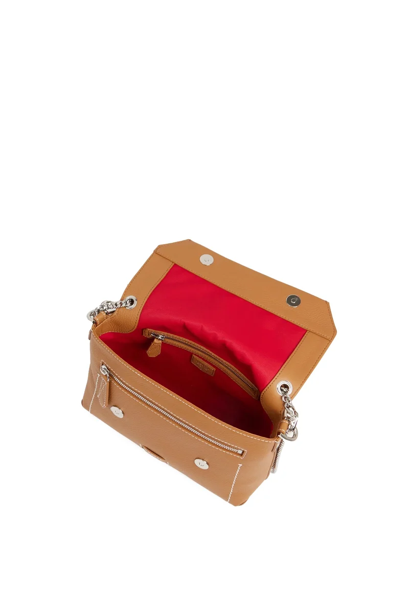 Lancel Sac Rabat M Ninon Soft Camel Femme