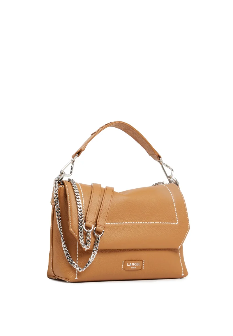 Lancel Sac Rabat M Ninon Soft Camel Femme