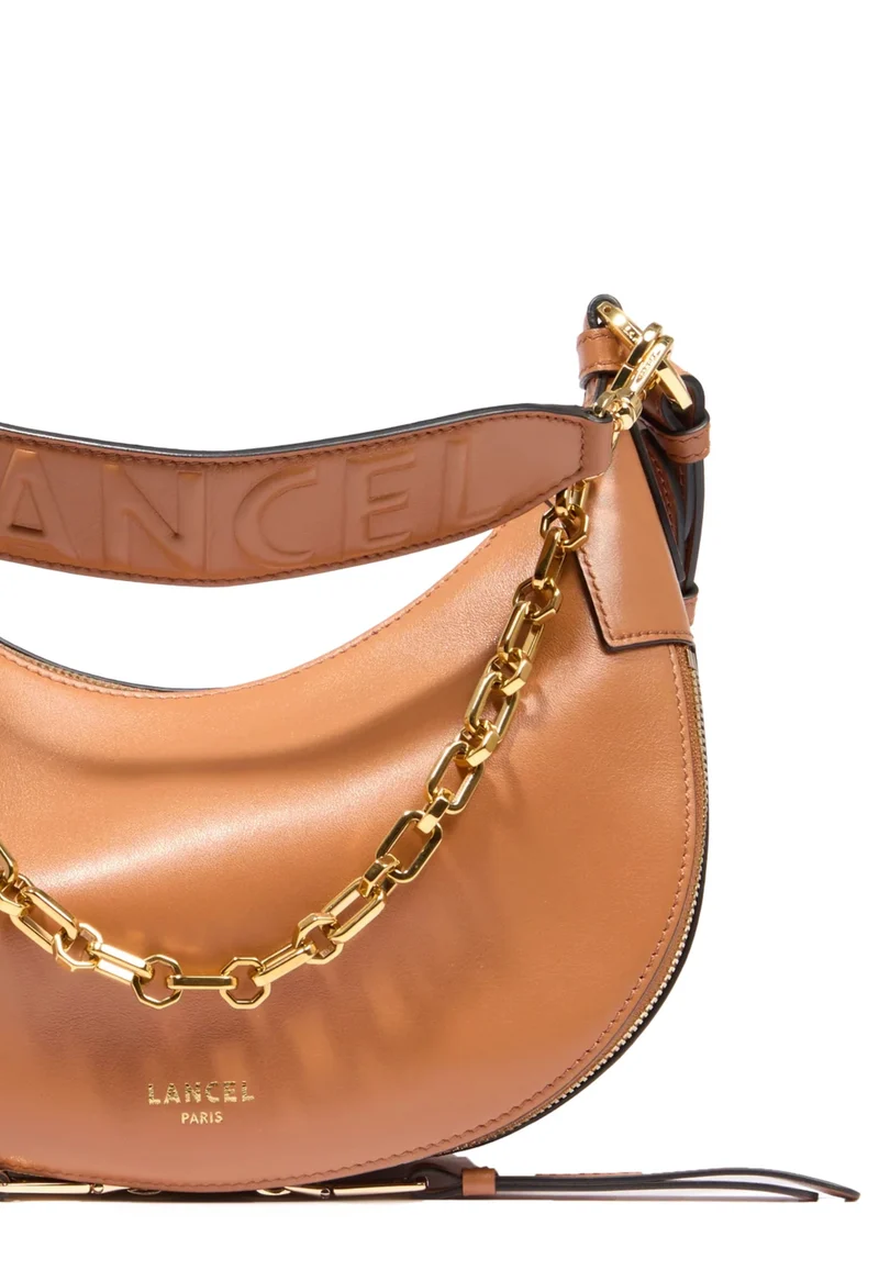 Lancel Sac Bandoulière S Origami Camel Femme