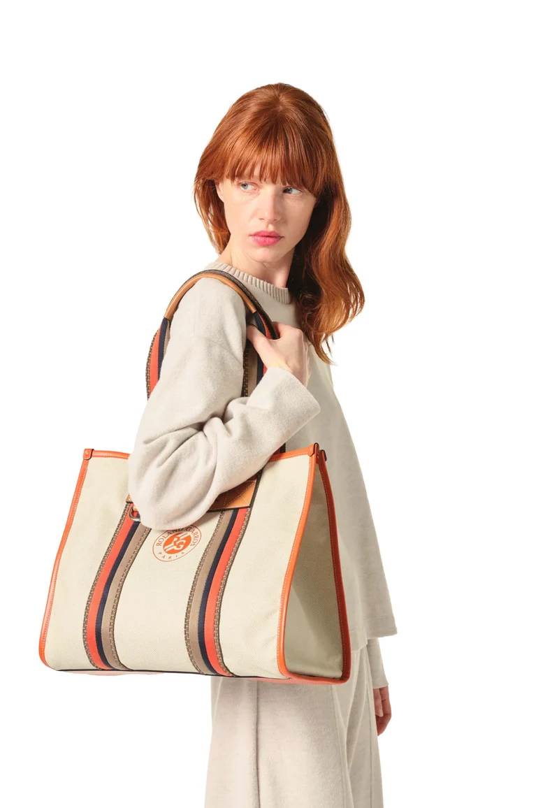 Lancel Cabas Roland Garros Nat/Terre Battue Femme